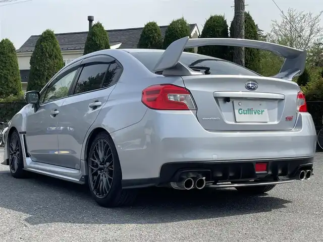 スバル ＷＲＸ ＳＴＩ STI 青森県 2018(平30)年 4万km アイスシルバーメタリック 社外ナビ/バックカメラ/フルセグTV/Bluetooth/横滑り防止装置/レザーシート/純正ＡＷ18インチ