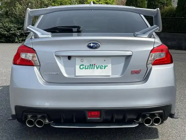 スバル ＷＲＸ ＳＴＩ STI 青森県 2018(平30)年 4万km アイスシルバーメタリック 社外ナビ/バックカメラ/フルセグTV/Bluetooth/横滑り防止装置/レザーシート/純正ＡＷ18インチ
