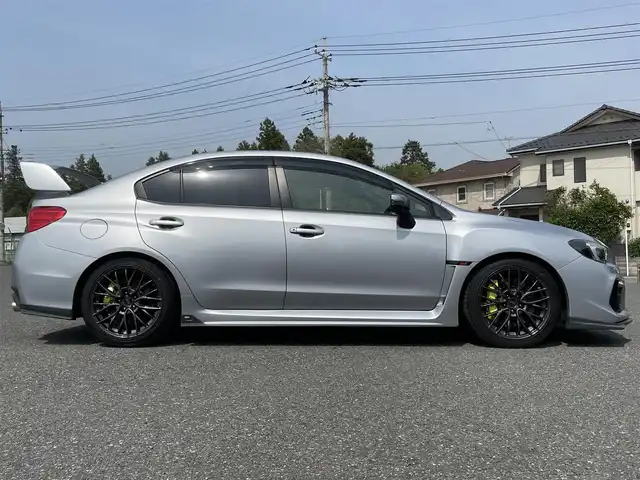 スバル ＷＲＸ ＳＴＩ STI 青森県 2018(平30)年 4万km アイスシルバーメタリック 社外ナビ/バックカメラ/フルセグTV/Bluetooth/横滑り防止装置/レザーシート/純正ＡＷ18インチ
