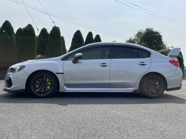スバル ＷＲＸ ＳＴＩ STI 青森県 2018(平30)年 4万km アイスシルバーメタリック 社外ナビ/バックカメラ/フルセグTV/Bluetooth/横滑り防止装置/レザーシート/純正ＡＷ18インチ