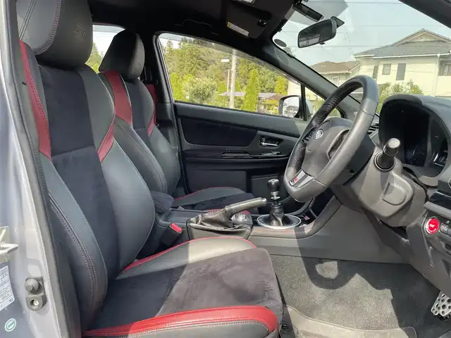 スバル ＷＲＸ ＳＴＩ STI 青森県 2018(平30)年 4万km アイスシルバーメタリック 社外ナビ/バックカメラ/フルセグTV/Bluetooth/横滑り防止装置/レザーシート/純正ＡＷ18インチ
