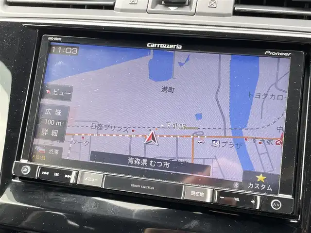 スバル ＷＲＸ ＳＴＩ STI 青森県 2018(平30)年 4万km アイスシルバーメタリック 社外ナビ/バックカメラ/フルセグTV/CD/DVD/BT/STIスタイルパッケージ/LEDヘッドライト/横滑り防止装置/ハーフレザー/イエローキャリパー/純正ＡＷ18インチ