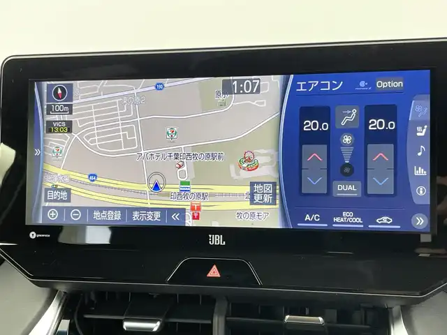 トヨタ ハリアー Z 千葉県 2021(令3)年 2.9万km ブラック トヨタセーフティセンス/・プリクラッシュセーフティ/・レーントレーシングアシスト/・ブラインドスポットモニター/・クリアランスソナー/・ロードサインアシスト/・アダプティブクルーズコントロール/コネクティッドナビ付12.3インチディスプレイオーディオ/・Bluetooth/・Miracast/・AUX/・USB/・フルセグTV/JBLサウンドシステム/アラウンドビューモニター/LEDオートライト/D席パワーシート/純正19インチアルミホイール/パワーバックドア/デジタルインナーミラー/パーキングスイッチ/ブレーキホールド/革巻きステアリング/ステアリングスイッチ/純正フロアマット/スマートキー/プッシュスタート/ビルトインETC2.0