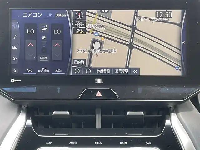 トヨタ ハリアー Z 千葉県 2021(令3)年 2.9万km ブラック トヨタセーフティセンス/・プリクラッシュセーフティ/・レーントレーシングアシスト/・ブラインドスポットモニター/・クリアランスソナー/・ロードサインアシスト/・アダプティブクルーズコントロール/コネクティッドナビ付12.3インチディスプレイオーディオ/・Bluetooth/・Miracast/・AUX/・USB/・フルセグTV/JBLサウンドシステム/アラウンドビューモニター/LEDオートライト/D席パワーシート/純正19インチアルミホイール/パワーバックドア/デジタルインナーミラー/パーキングスイッチ/ブレーキホールド/革巻きステアリング/ステアリングスイッチ/純正フロアマット/スマートキー/プッシュスタート/ビルトインETC2.0
