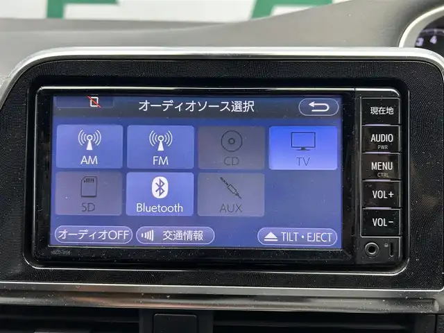 トヨタ シエンタ G 鹿児島県 2016(平28)年 7.7万km ホワイトパールクリスタルシャイン 車いす仕様車/純正ナビ/(ワンセグ/Bluetooth/CD)/バックカメラ/ETC/両側パワースライドドア/トヨタセーフティセンスC/　・衝突回避支援ブレーキ機能/　・レーン逸脱警報機能/　・オートマチックハイビーム/革巻きステアリング/ステアリングリモコン/電動格納ミラー/純正フロアマット/ドアバイザー/プッシュスタート
