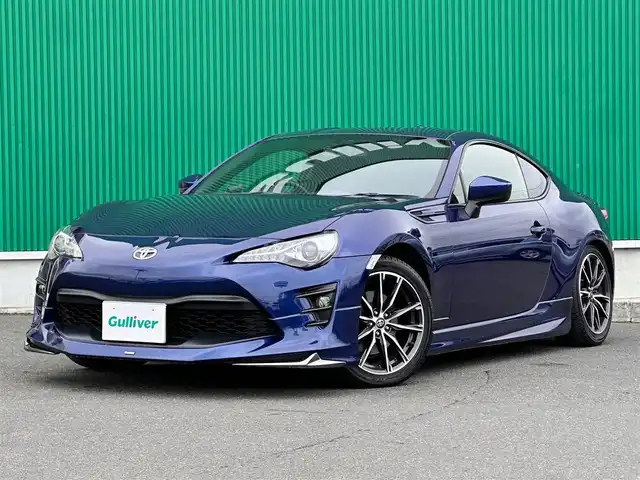 トヨタ ８６ GT 宮城県 2017(平29)年 5.1万km アズライトブルー モデリスタフロントスポイラー/モデリスタサイドスカート/モデリスタトランクスポイラー/社外マフラー純正マフラー車載有/momoステアリング純正ステアリング車載有/純正ナビ（NSZT-W66T）/・CD/DVD/・Bluetooth/・フルセグTV/バックカメラ/ETC/LEDヘッドランプ/フォグランプ/オートライト/スマートキー＆プッシュスタート/電動格納ミラー/純正17インチAW/純正フロアマット