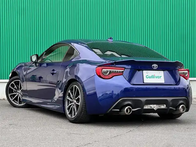 トヨタ ８６ GT 宮城県 2017(平29)年 5.1万km アズライトブルー モデリスタフロントスポイラー/モデリスタサイドスカート/モデリスタトランクスポイラー/社外マフラー純正マフラー車載有/momoステアリング純正ステアリング車載有/純正ナビ（NSZT-W66T）/・CD/DVD/・Bluetooth/・フルセグTV/バックカメラ/ETC/LEDヘッドランプ/フォグランプ/オートライト/スマートキー＆プッシュスタート/電動格納ミラー/純正17インチAW/純正フロアマット