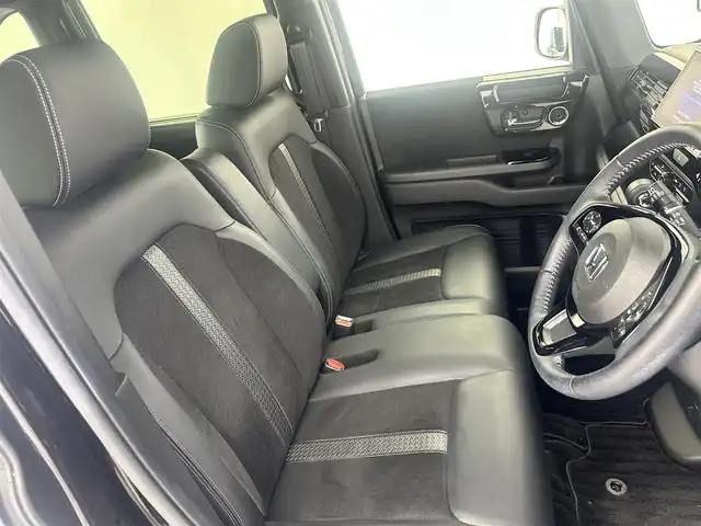 ホンダ Ｎ ＢＯＸ カスタム L ターボ 愛知県 2022(令4)年 2.5万km クリスタルブラックパール ・純正9インチ/・Bluetooth/・バックカメラ/・フルセグTV/・ホンダセンシング/・衝突被害軽減システム/・横滑り防止装置/・コーナーセンサー/・クルーズコントロール/・レーンキープアシスト/・オートライト/・LEDヘッドライト/・LEDフォグランプ/・両側パワースライドドア/・シートヒーター/・純正AW/・プッシュスタート/・スマートキー/・スペアキー/・ETC/・ドライブレコーダー