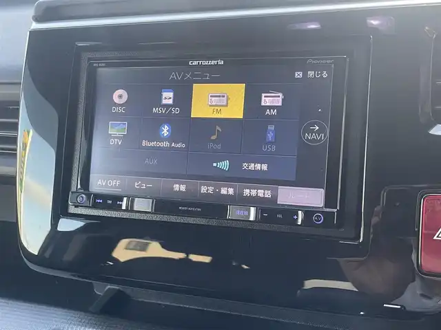 ホンダ ステップワゴン スパーダ ホンダセンシング 愛知県 2018(平30)年 8.1万km プレミアムスパークルブラックパール AIS検査実施済み　評価点4点　内装B/ワンオーナー　/社外SDナビ　/フルセグ　/バックカメラ　/ビルトインETC /ホンダセンシング　/両側パワースライドドア　/LEDヘッドランプ　/プラズマクラスター付オートエアコン　/パドルシフト　/ステアリングスイッチ　/スマートキー　