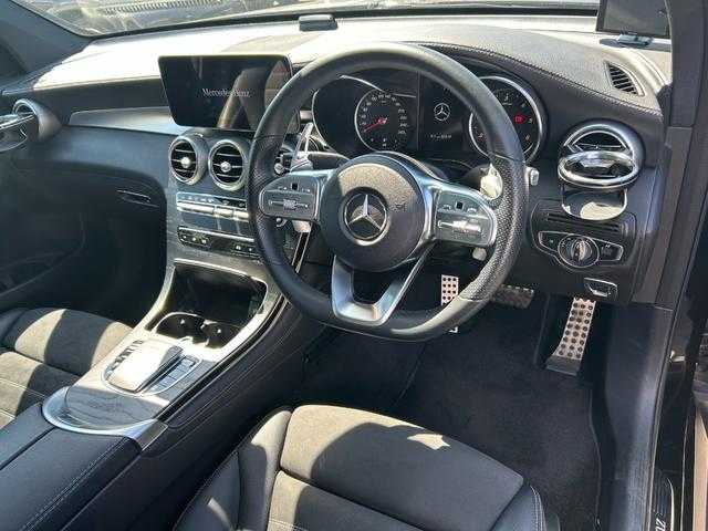 メルセデス・ベンツ ＧＬＣ２２０ d 4マチック クーペ AMGライン 埼玉県 2020(令2)年 5.3万km オブシディアンブラック サンルーフ/黒ハーフレザーシート/純正HDDナビ/（Bluetooth/USB/フルセグ）/全方位カメラ/ブルメスターサウンド/オートテールゲート/アダプティブクルーズコントロール/ＢＳＭ/純正１９インチアルミホイール/ETC