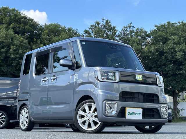 ダイハツ ウェイク L リミテッド SAⅢ 東京都 2019(平31)年 11.5万km タングステングレーM 純正メモリナビ（NMZK-W69D）/・フルセグTV/Bluetoothオーディオ/DVD/両側電動スライドドア/パノラミックビューモニター/スマートアシスト3/・衝突被害軽減ブレーキ/・車線逸脱警報機能/・誤発進抑制制御/・オートハイビーム/スマートキー/プッシュスタート/ダイハツ製16インチアルミホイール/純正フロアマット/スペアキー/保証書/取扱説明書