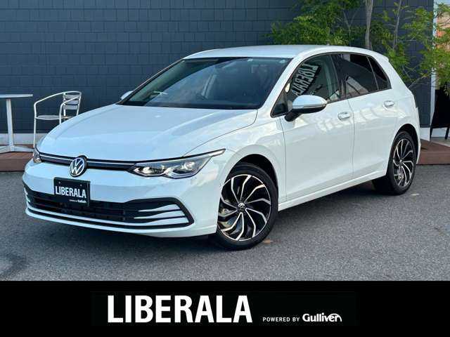 フォルクスワーゲン ＶＷ ゴルフ TDI アクティブアドバンス 滋賀県 2022(令4)年 3.4万km 白 ワンオーナー/純正ナビ/Bカメラ/フルセグTV/BT/USB/Apple car play/LEDヘッドライト/シートヒーター/ステアリングヒーター/ACC/LKA/BSM