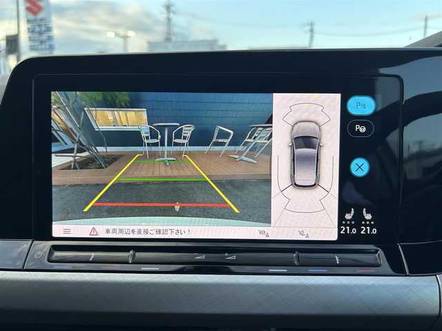 フォルクスワーゲン ＶＷ ゴルフ TDI アクティブアドバンス 滋賀県 2022(令4)年 3.4万km 白 ワンオーナー/純正ナビ/Bカメラ/フルセグTV/BT/USB/Apple car play/LEDヘッドライト/シートヒーター/ステアリングヒーター/ACC/LKA/BSM