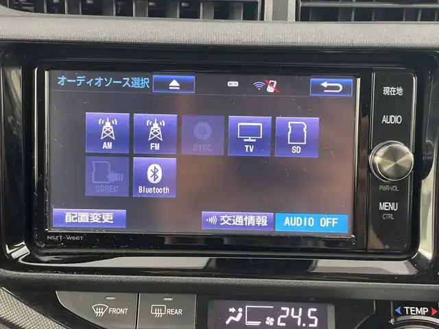 トヨタ アクア S スタイルブラック 愛知県 2017(平29)年 6.5万km ブラックマイカ 禁煙車/純正7インチナビ/（CD/DVD/Bluetooth/フルセグTV/SD)/バックカメラ/トヨタセーフティセンス/・プリクラッシュセーフティ/・レーンディパーチャーアラート/・オートマチックハイビーム/ETC/15インチアルミホイール/スマートキー/スペアキー1本/プッシュスタート/LEDヘッドライト/フロントフォグランプ/オートライト/純正フロアマット/横滑り防止装置