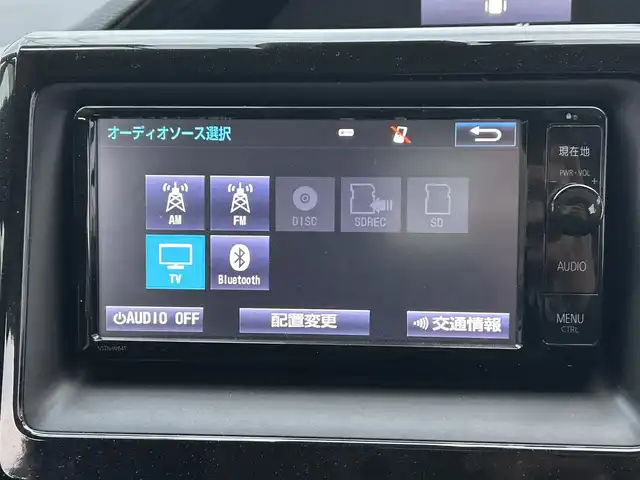 トヨタ エスクァイア ハイブリッド Xi 佐賀県 2016(平28)年 5.5万km ダークバイオレットマイカメタリック トヨタセーフティセンスC/・プリクラッシュセーフティ/・レーンディパーチャーアラート/・オートマチックハイビーム/純正SDナビ/・バックカメラ/・フルセグTV/BT/CD/DVD/純正フリップダウンモニター/純正ドラレコ/(DRT-H66A：SDなし動作確認なし)/両側パワースライドドア/純正15インチAW/LEDヘッドライト/シートヒーター/プッシュスタート/ETC/スペアキー×1/取扱説明書