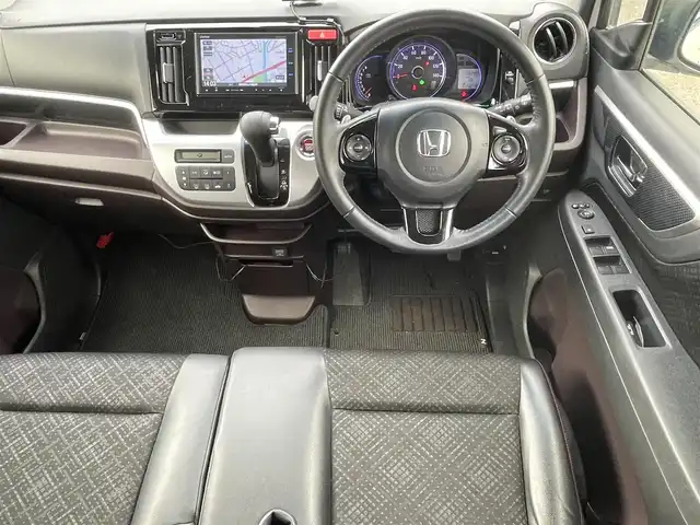 ホンダ Ｎ ＷＧＮ カスタム G ターボパッケージ 福島県 2015(平27)年 6.4万km プレミアムホワイトパール 純正SDナビ/バックカメラ/フルセグテレビ/ハーフレザーシート /純正14インチAW/LEDヘッドライト/フォグランプ/プッシュスタート/クルーズコントロール/ETC