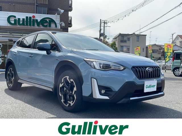 スバル ＸＶ ハイブリッド アドバンス 大阪府 2021(令3)年 2.2万km クールグレーカーキ ワンオーナー/禁煙車/純正ナビ（H0012FL050GG）/（パナソニックビルトインナビ）/アイサイト・ツーリングアシスト/X-MODE/（スノーダートモード・ディープスノーマッドモード）/ヒルディセントコントロール/レーダークルーズコントロール/デジタルマルチビューモニター/純正18インチアルミホイール/シートヒーター/SIドライブ/（スポーツモード・インテリジェントモード）/LEDエンブレム/ドライビングセーフティーセンサー/（ZERO708LV）/本革巻きステアリング