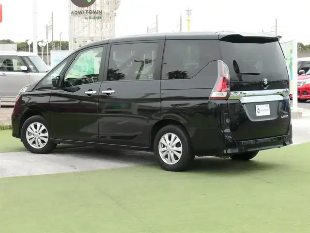 スズキ ランディ 2．0G 千葉県 2018(平30)年 4.7万km ダイヤモンドブラックパール エマージェンシーブレーキ/クルーズコントロール/アイドリングストップ/両側パワースライドドア/社外SDナビ/地デジTV/【DVD/CD再生機能　Bluetooth接続】/アラウンドビューモニター/革巻きステアリング/ステアリングスイッチ/ETC/LEDヘッドライト/フォグライト/ウインカーミラー/コーナーセンサー/純正15インチアルミホイル/サイド/カーテンエアバッグ/インテリジェントキー