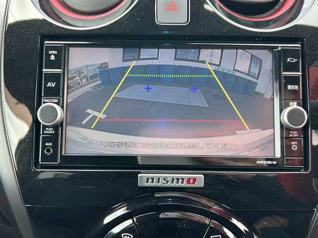 日産 ノート e－パワー ニスモ 山口県 2019(令1)年 6.1万km ブリリアントホワイトパール 純正SDナビ【MM319D‐W】/　Bluetooth、CD、DVD、フルセグテレビ、FM・AMラジオ/バックカメラ/ETC2.0/レーダークルーズコントロール/ドライブレコーダー【DJ4-D】/社外車高調TEIN/社外17インチアルミホイール/純正フロアマット/プッシュスタート/スマートキー/スペアキー/純正ハンドルカバー/レーンキープアシスト/エマージェンシーブレーキ