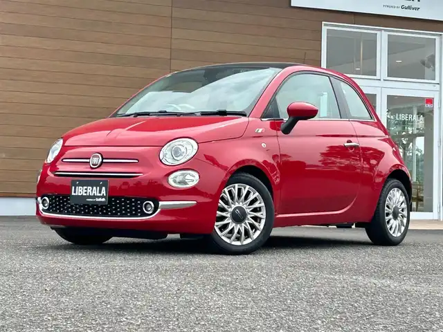 フィアット ５００ ツインエア ラウンジ 宮崎県 2020(令2)年 4.2万km パソドプレレッド 純正ディスプレイオーディオ/・Bluetooth/・AppleCarPlay/・USB/・AM/FM/サンルーフ/純正１５インチアルミホイール/後方コーナーセンサー/ETC/社外カバナシートカバー/前後ドライブレコーダー/純正フロアマット/MTモード付AT