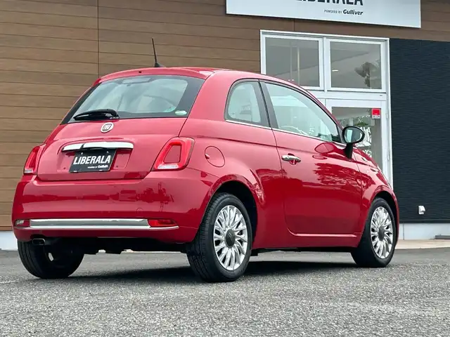 フィアット ５００ ツインエア ラウンジ 宮崎県 2020(令2)年 4.2万km パソドプレレッド 純正ディスプレイオーディオ/・Bluetooth/・AppleCarPlay/・USB/・AM/FM/サンルーフ/純正１５インチアルミホイール/後方コーナーセンサー/ETC/社外カバナシートカバー/前後ドライブレコーダー/純正フロアマット/MTモード付AT