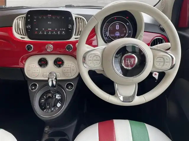 フィアット ５００ ツインエア ラウンジ 高知県 2020(令2)年 4.2万km パソドプレレッド 純正ディスプレイオーディオ/・Bluetooth/・AppleCarPlay/・USB/・AM/FM/サンルーフ/純正１５インチアルミホイール/後方コーナーセンサー/ETC/社外カバナシートカバー/前後ドライブレコーダー/純正フロアマット/MTモード付AT