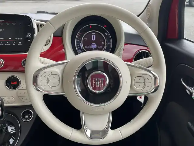 フィアット ５００ ツインエア ラウンジ 高知県 2020(令2)年 4.2万km パソドプレレッド 純正ディスプレイオーディオ/・Bluetooth/・AppleCarPlay/・USB/・AM/FM/サンルーフ/純正１５インチアルミホイール/後方コーナーセンサー/ETC/社外カバナシートカバー/前後ドライブレコーダー/純正フロアマット/MTモード付AT