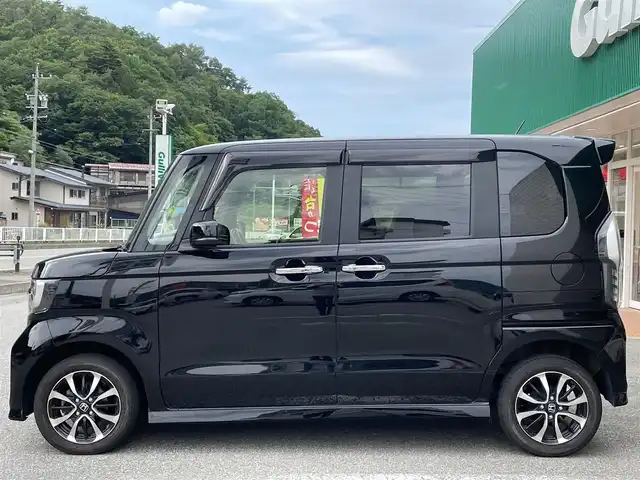 ホンダ Ｎ ＢＯＸ カスタム G L ホンダセンシング 岐阜県 2018(平30)年 4万km クリスタルブラックパール 純正SDナビ/AM FM CD DVD TV BT/バックカメラ/前後ドライブレコーダー/両側パワースライドドア/純正フロアマット/前席シートヒーター/オートライト/ドアバイザー/ISOFIX/衝突軽減ブレーキ/電格ミラー