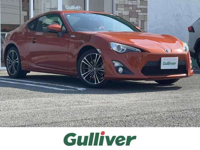 トヨタ ８６ GT 徳島県 2015(平27)年 2.9万km オレンジメタリック ケンウッドメモリナビ　MDVーZ701W/(AM.FM.CD.BT.TV)/クルーズコントロール/純正アルミホイール/ＨＩＤヘッドライト/純正フロアマット/前方ドライブレコーダー MDVーZ701W/オートライト/オートエアコン/６速マニュアル/プッシュスタート