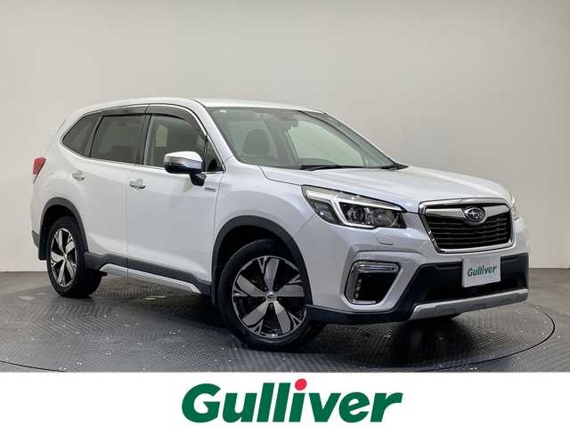 スバル フォレスター ハイブリッド アドバンス 愛媛県 2019(平31)年 5.8万km クリスタルホワイトP 純正ナビ/フルセグ／Ｂｌｕｅｔｏｏｔｈ／ＵＳＢ/バックカメラ/衝突被害軽減ブレーキ/レーダークルーズコントロール/ＥＴＣ/前方ドライブレコーダー/パワーバックドア/全席シートヒーター/DN席パワーシート/前後コーナーセンサー/レーンキープアシスト/ダウンヒルアシストコントロール/LEDヘッドライト