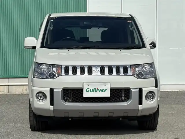 三菱 デリカＤ：５ G－Power package 福岡県 2013(平25)年 3.2万km ウォームホワイトパール スマートキー/Bluetoothオーディオ/バックカメラ/ETC/後席モニター（ALPINE）/純正フロアマット/純正アルミホイール/両側パワースライドドア/LEDヘッドライト