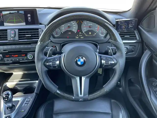 ＢＭＷ Ｍ４ クーペ 新潟県 2015(平27)年 5.2万km ミネラルホワイト 純正HDDナビ/CD/DVD/BT/フルセグテレビ/ミュージックサーバー/バックカメラ/ETC/衝突被害軽減ブレーキ/レーンキープアシスト/クルーズコントロール/革シート/パワーシート/シートヒーター /パドルシフト/ステアリングスイッチ/コーナーセンサー/スマートキー/プッシュスタート/LEDヘッドライト/オートライト/純正19インチアルミホイール