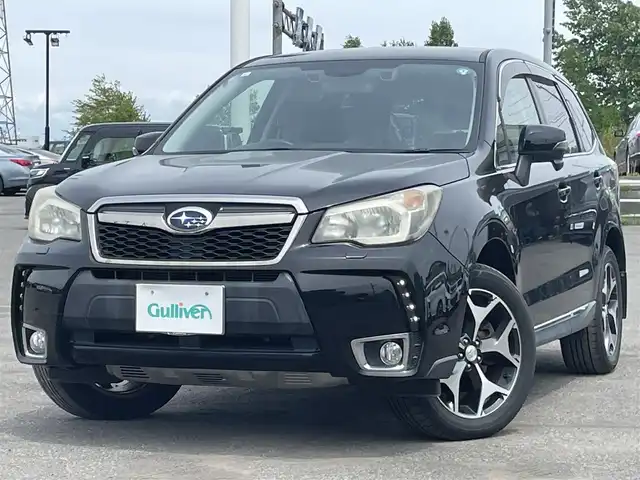 スバル フォレスター 2．0XT アイサイト 道央・札幌 2013(平25)年 5.4万km クリスタルブラックシリカ ４WD/社外メモリーナビ/CD/DVD/BT/ワンセグ/アイサイト/衝突被害軽減ブレーキ/横滑り防止装置/レーダークルーズコントロール/レーンキープアシスト/バックカメラ/ビルトインETC/XMODE/SI-DRIVE/パワーバックドア/前席パワーシート/前席シートヒーター/レザーシート/革巻きステアリング/ステアリングリモコン/パドルシフト/プッシュスタート/スマートキー/HIDヘッドライト/オートライト/フォグランプ/電動格納ミラー/ウィンカーミラー/純正フロアマット/ドアバイザー/スペアキー/社外AW付冬タイヤ積込/225/60/R17/2018年/山7mm