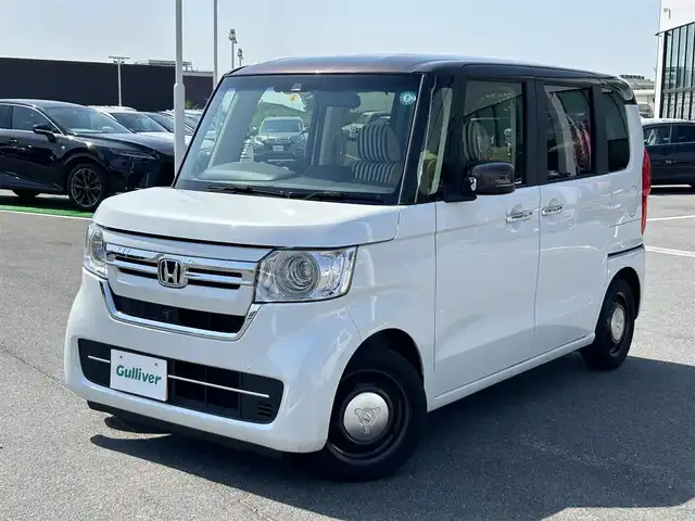 ホンダ Ｎ ＢＯＸ L コーディネートスタイル 奈良県 2023(令5)年 2万km パールⅡ ホンダセンシング　/純正８インチナビ　/フルセグTV/Bluetooth　/DVD再生機能　/クルーズコントロール　　/両側パワースライドドア/電動パーキングブレーキ/オートマチックブレーキホールド　/ビルドインＥＴＣ　/バックカメラ　/シートヒーター　/カーテンエアバッグ/LEDヘッドライト/衝突被害軽減システム