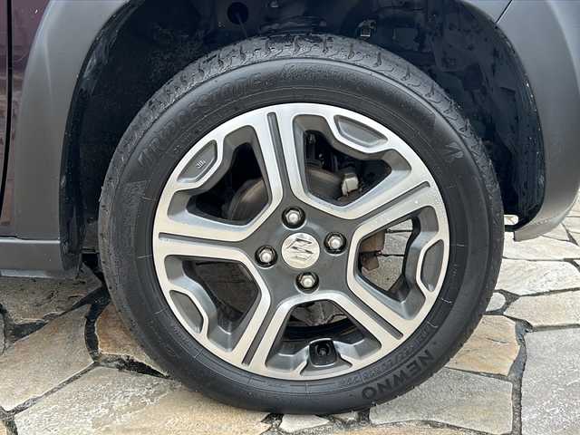 スズキ ハスラー X 静岡県 2018(平30)年 5.5万km ムーンライトバイオレットパールメタリック/ホワイト2トーンルーフ 社外ナビ/・Bluetooth/・フルセグTV/・SD/・DVD/主要装備/・自動ブレーキ/・レーンキープアシスト/・プッシュスタート/・ETC/・シートヒーター/・アイドリングストップ/・キセノンヘッドライト/・純正フロアマット