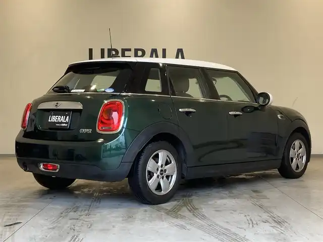 ＭＩＮＩ ＢＭＷ ミニ クーパー 熊本県 2018(平30)年 3.4万km ブリティッシュレーシンググリーンⅡ ・ワンオーナー/・スマートキー/・プッシュスタート/・純正ナビ/　【Bluetooth・USB・AUX・MSV】/・ETC/・ドライブレコーダー(前後録画)/・LEDヘッドランプ/・LEDフォグランプ/・純正マット/・保証書/取説
