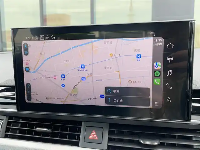 アウディ Ａ４ アバント 35TDI アドバンスド 石川県 2022(令4)年 4.5万km 黒 黒革シート/シートヒーター/衝突軽減ブレーキ/アダプティブクルーズコントロール/サイドアシスト/純正ナビ/３６０カメラ/ＡｐｐｌｅＣａｒＰｌａｙ/クリアランスソナー/電動リアゲート/ＬＥＤライト