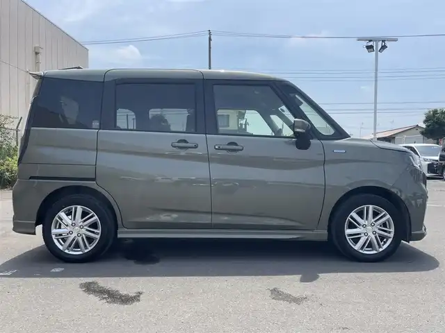 スズキ ソリオ HV MZ 東京都 2024(令6)年 0.1万km タフカーキパールメタリック 純正ナビ/全方位モニター/デュアルカメラブレーキサポート/車線逸脱警報機能/パーキングソナー/シートヒーター/アダプティブクルーズコントロール/両側電動ドア/横滑り防止措置/アイドリングストップ