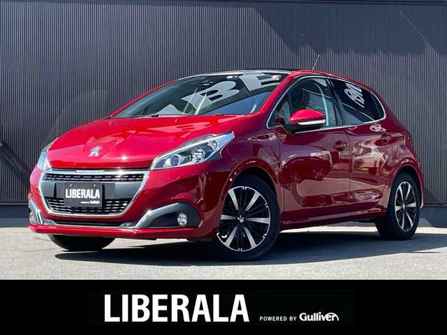 プジョー ２０８ アリュール ファンエディション 長野県 2019(令1)年 1.6万km 赤 パノラミックガラスルーフ/タッチスクリーン　/リアビューカメラ　/Ａｐｐｌｅ　/ＣａｒＰｌａｙ /純正ナビ /フルセグTV /アクティブセーフティブレーキ/クルーズコントロール /純正16インチAW /ETC /保証書