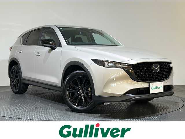 マツダ ＣＸ－５ 20S ブラックトーンED 愛媛県 2024(令6)年 0.6万km プラチナクォーツメタリック 純正10.25インチナビ/(Bluetooth/フルセグ)/全周囲カメラ/アダプティブクルーズコントロール/前後ドライブレコーダー/ステアリングヒーター/シートヒーター/衝突被害軽減ブレーキ/コーナーセンサー/レーンキープアシスト/電動リアゲート/ワイヤレス充電/ヘッドアップディスプレイ/ETC/パワーシート/シートメモリー/オートホールド/パドルシフト/スペアキー/保証書/取扱説明書