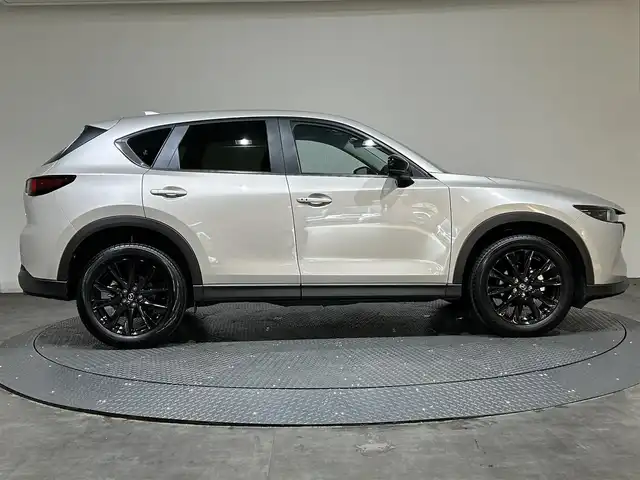マツダ ＣＸ－５ 20S ブラックトーンED 愛媛県 2024(令6)年 0.6万km プラチナクォーツメタリック 純正10.25インチナビ/(Bluetooth/フルセグ)/全周囲カメラ/アダプティブクルーズコントロール/前後ドライブレコーダー/ステアリングヒーター/シートヒーター/衝突被害軽減ブレーキ/コーナーセンサー/レーンキープアシスト/電動リアゲート/ワイヤレス充電/ヘッドアップディスプレイ/ETC/パワーシート/シートメモリー/オートホールド/パドルシフト/スペアキー/保証書/取扱説明書