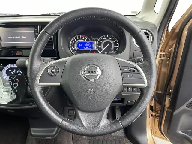 日産 デイズ ルークス ハイウェイスター Gターボ 宮城県 2019(令1)年 3.1万km ピンクゴールドM 純正ナビ　/両側パワースライドドア　/アラウンドビューモニター　/衝突被害軽減　/車線逸脱警報 /ハイビームアシスト /LEDヘッドライト /フォグランプ /純正15インチAW /ETC /ドライブレコーダー /フルオートエアコン/スマートキー/プッシュスタート/リアサーキュレーター/フルセグTV/CD/DVD/Bluetooth/禁煙車