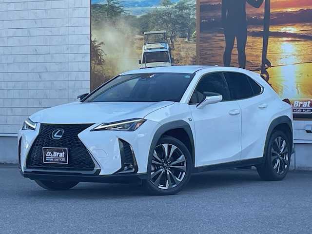 レクサス ＵＸ 200 Fスポーツ 愛知県 2019(平31)年 3.8万km ホワイトノーヴァガラスフレーク 純正メーカーナビ（CD/DVD/フルセグTV/Bluetooth）/パワーバックドア/ステアリングヒーター/前席シートヒーター/前席パワーシート/バックカメラ/前後ドライブレコーダー/レザーシート/革巻きステアリング/ステアリングリモコン/LEDヘッドライト/フォグランプ/オートマチックハイビームハイビーム/ETC2.0/純正18インチアルミホイール/純正フロアマット