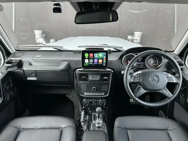 メルセデス・ベンツ ゲレンデヴァーゲン Ｇ３５０ｄ 長野県 2018(平30)年 4.4万km イリジウムシルバー ラグジュアリーパッケージ/ｈａｒｍａｎ/ｋａｒｄｏｎサウンド/純正OP２０AW/黒革シート/メモリ付きパワーシート/全席シートヒーター/ACC/BSM/LKA/バックカメラ/ドライブレコーダー/純正HDDナビ（AM/FA/BT/TV/CD/CarPlay/androidauto）/プロテクションフィルム/衝突軽減ブレーキシステム/ETC