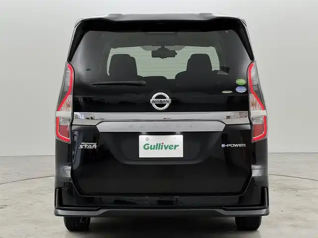 日産 セレナ e－パワー ハイウェイスター V 福岡県 2021(令3)年 6.7万km ダイヤモンドブラック 後席モニター　/純正１０型ナビ　/全方位カメラ　/エマージェンシーブレーキ　/プロパイロット　/両側電動スライドドア　/シートヒーター　/ステアリングヒーター　/デジタルルームミラー　/ＢＳＭ　/ドラレコ　/ＥＴＣ　/ＬＥＤ