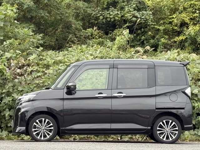 ダイハツ トール カスタムG ターボ 大分県 2024(令6)年 2万km ブラックマイカメタリック ワンオーナー /両側パワースライドドア /スマートアシスト/アダプティブクルーズコントロール/純正ディスプレイオーディオ/パノラマビューモニター/フルセグ/Bluetooth/純正15インチアルミホイール/純正LEDヘッドライト/オートライトコントロール/シートヒーター/スマートキー/エンジンプッシュスタート/ETC/所有権解除中のため、書類発送は11月10日以降となります。