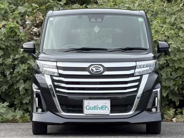 ダイハツ トール カスタムG ターボ 大分県 2024(令6)年 2万km ブラックマイカメタリック ワンオーナー /両側パワースライドドア /スマートアシスト/アダプティブクルーズコントロール/純正ディスプレイオーディオ/パノラマビューモニター/フルセグ/Bluetooth/純正15インチアルミホイール/純正LEDヘッドライト/オートライトコントロール/シートヒーター/スマートキー/エンジンプッシュスタート/ETC/所有権解除中のため、書類発送は11月10日以降となります。