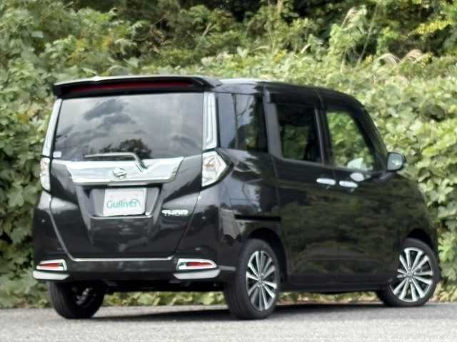 ダイハツ トール カスタムG ターボ 大分県 2024(令6)年 2万km ブラックマイカメタリック ワンオーナー /両側パワースライドドア /スマートアシスト/アダプティブクルーズコントロール/純正ディスプレイオーディオ/パノラマビューモニター/フルセグ/Bluetooth/純正15インチアルミホイール/純正LEDヘッドライト/オートライトコントロール/シートヒーター/スマートキー/エンジンプッシュスタート/ETC/所有権解除中のため、書類発送は11月10日以降となります。