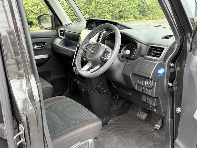 ダイハツ トール カスタムG ターボ 大分県 2024(令6)年 2万km ブラックマイカメタリック ワンオーナー /両側パワースライドドア /スマートアシスト/アダプティブクルーズコントロール/純正ディスプレイオーディオ/パノラマビューモニター/フルセグ/Bluetooth/純正15インチアルミホイール/純正LEDヘッドライト/オートライトコントロール/シートヒーター/スマートキー/エンジンプッシュスタート/ETC/所有権解除中のため、書類発送は11月10日以降となります。