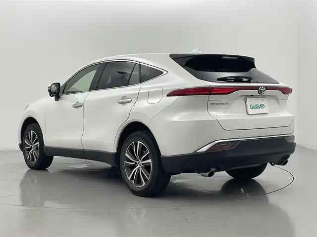 トヨタ ハリアー G 熊本県 2020(令2)年 4.1万km ホワイトパールクリスタルシャイン ワンオーナー　/純正ナビ（BT・フルセグ・USB）TVキャンセラー　/純正デジタルインナーミラー型前方ドライブレコーダー　/ビルトインＥＴＣ　/バックカメラ　/前後クリアランスソナー　/レーダークルーズコントロール　/運転席パワーシート　/ブラインドスポットモニター/衝突軽減ブレーキ/レーンキープアシスト/先行車発進お知らせ機能/パワーバックドア/ハーフレザーシート/純正フロアマット/純正１８インチAW/オートライト/オートマチックハイビーム/LEDヘッドライト/スマートキー/プッシュスタート/保証書/取扱説明書